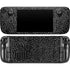 Elephant Print Black Steam Deck Handheld Gaming Computer Skin